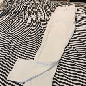 Gap skinny jean white 33 long